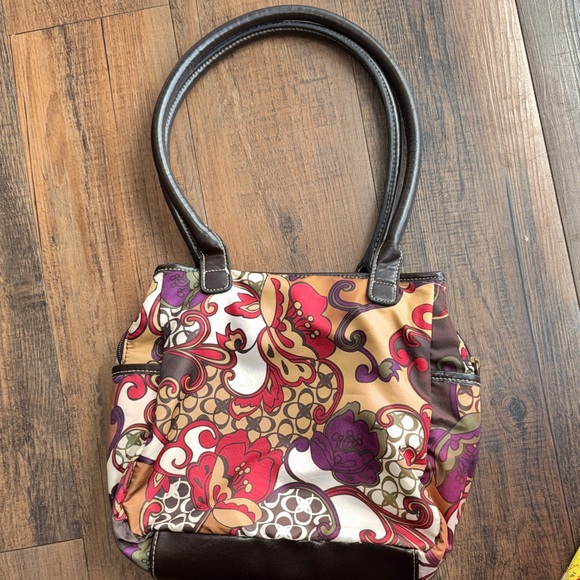 Treviso Vibrant Floral Shoulder Bag - Picture 3 of 16